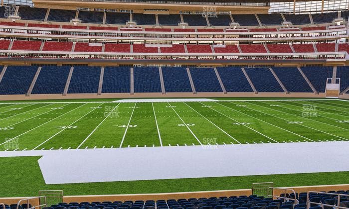 NRG Stadium - Section 107 Seat View