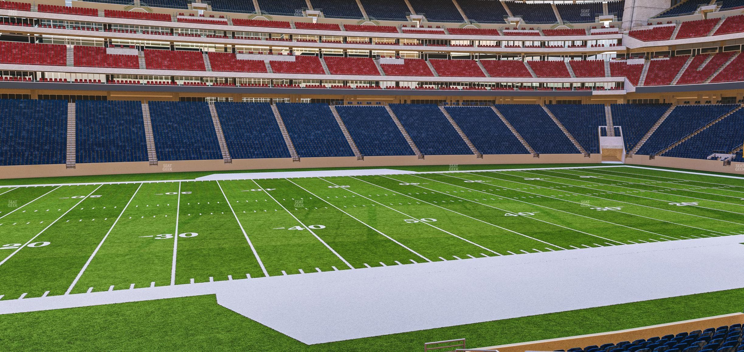 NRG Stadium - Section 108 Seat View