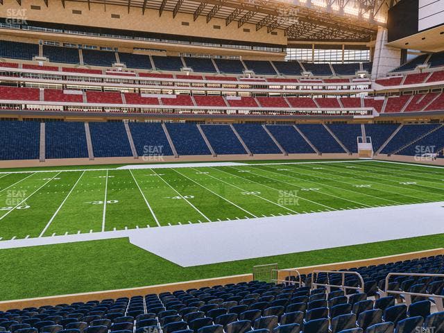 NRG Stadium - Section 108 Seat View