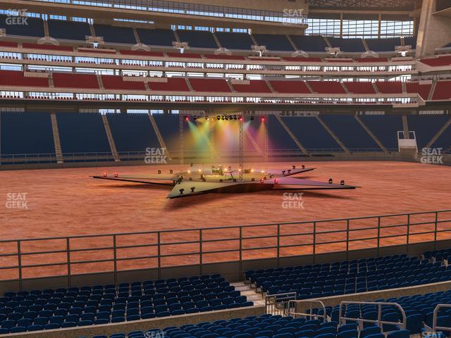 NRG Stadium - Section 108 Seat View NRG Stadium - Section 108 Seat View