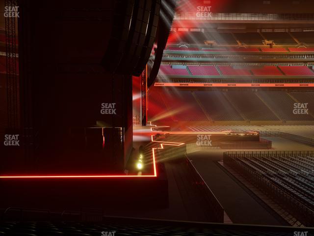 NRG Stadium - Section 110 Seat View