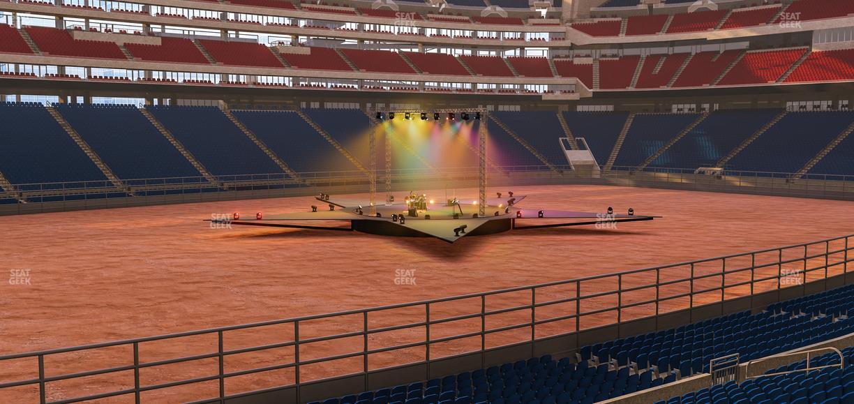 NRG Stadium - Section 110 Seat View