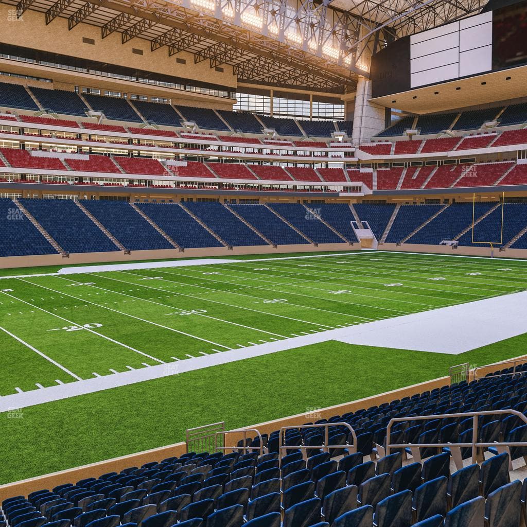 NRG Stadium - Section 110 Seat View