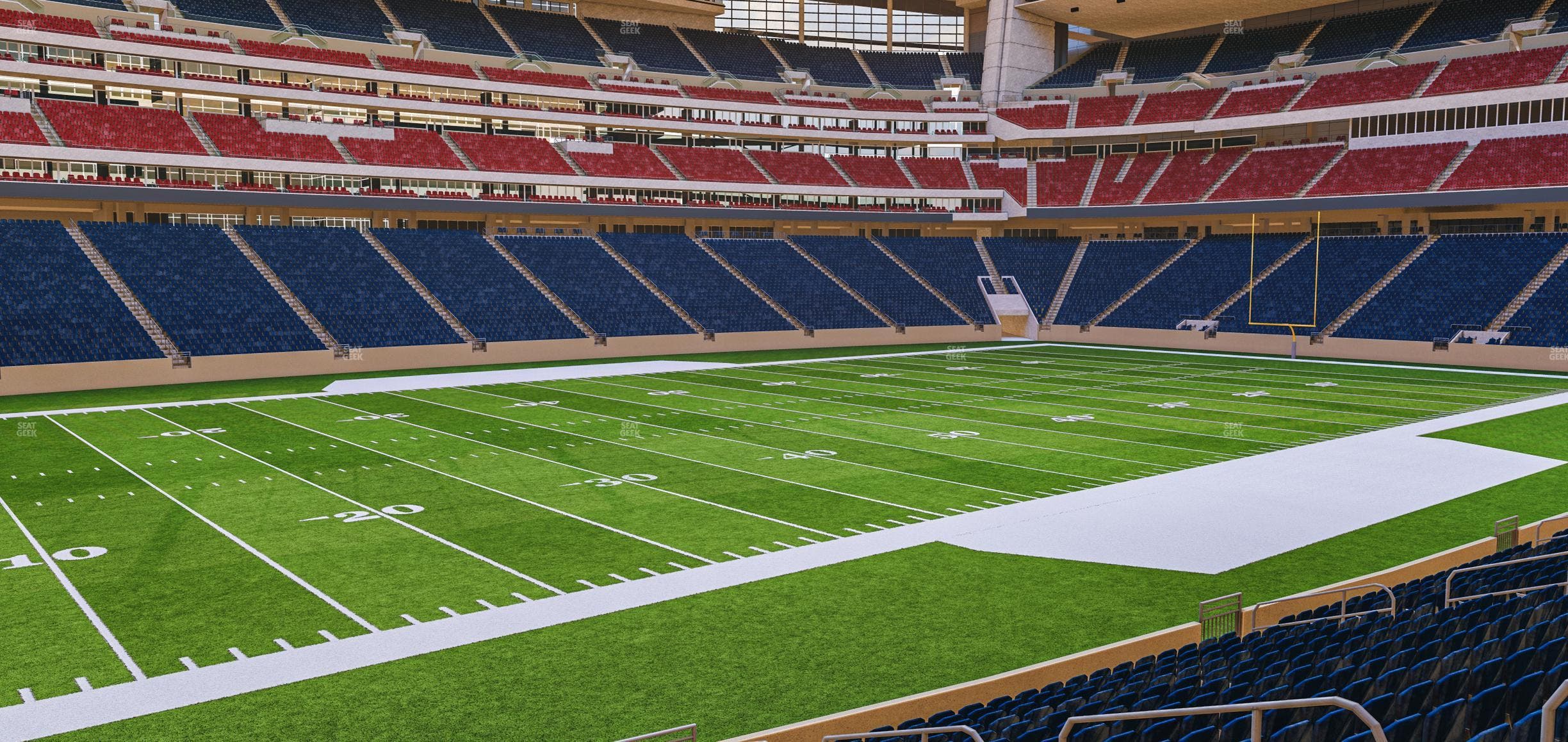 NRG Stadium - Section 110 Seat View