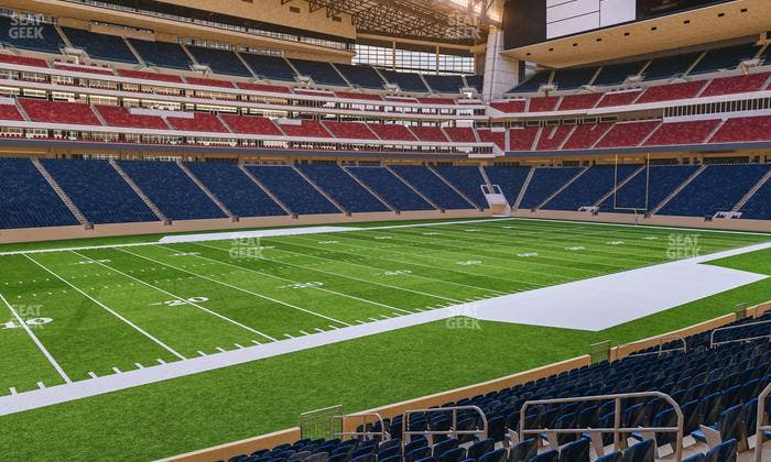 NRG Stadium - Section 110 Seat View