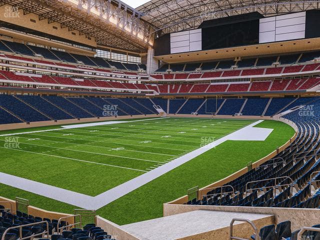 NRG Stadium - Section 113 Seat View