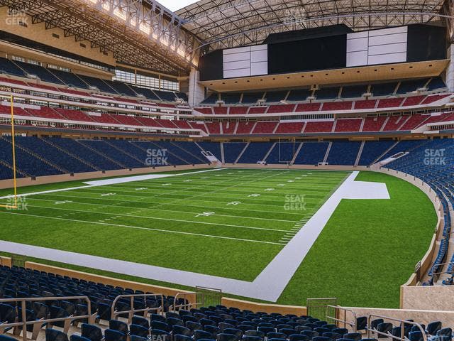 NRG Stadium - Section 114 Seat View