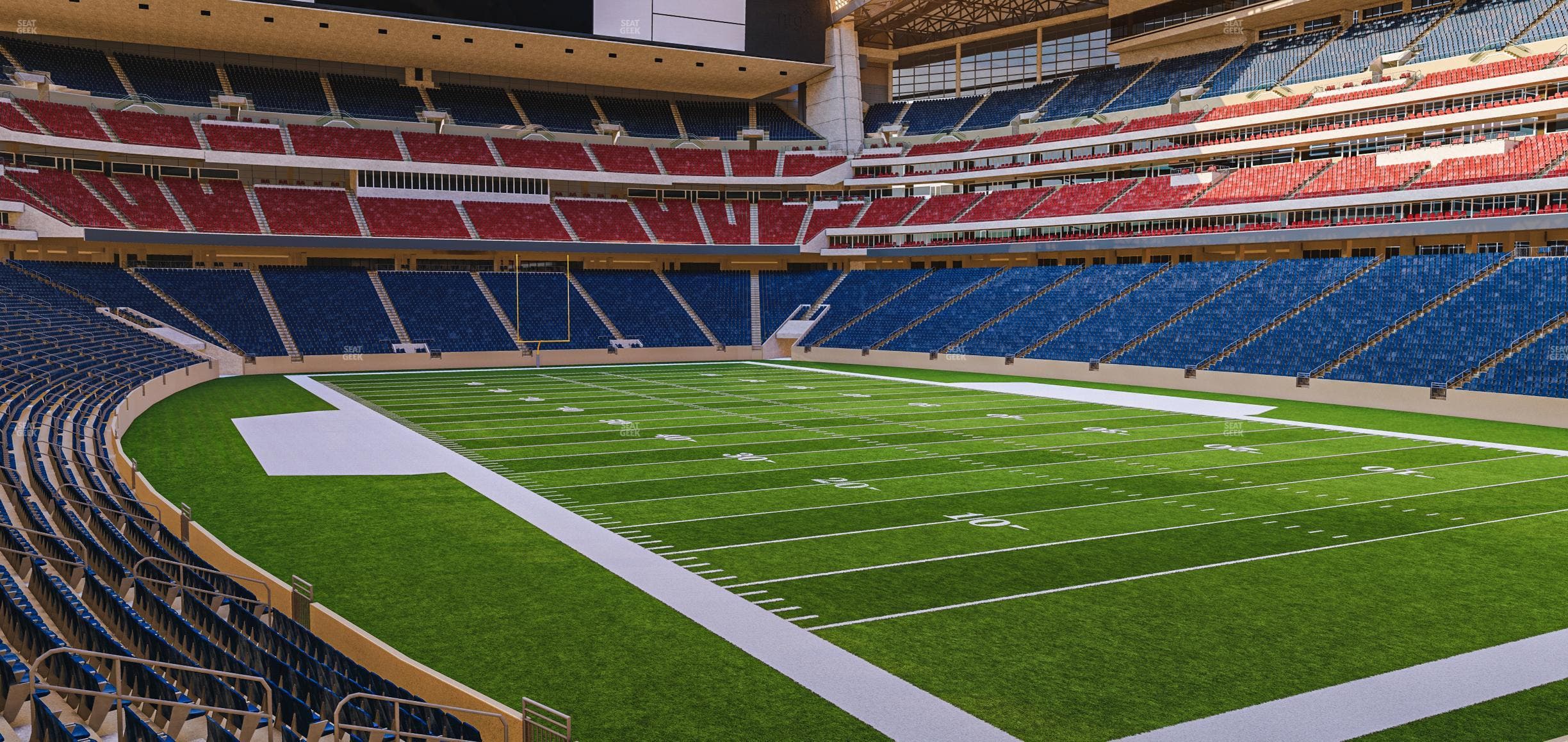 NRG Stadium - Section 120 Seat View