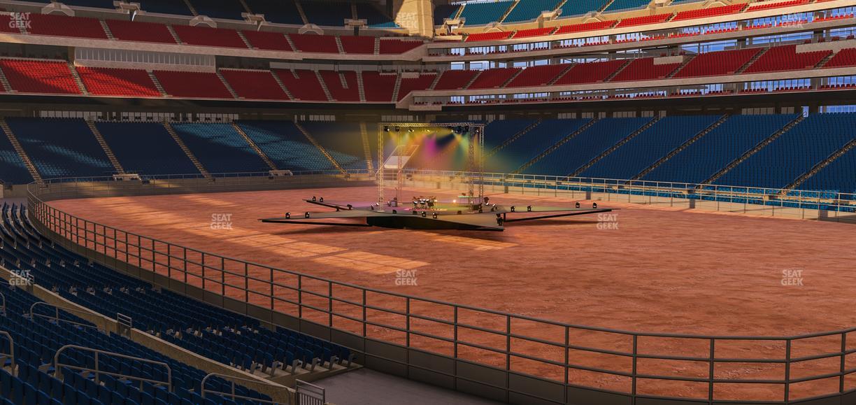 NRG Stadium - Section 121 Seat View