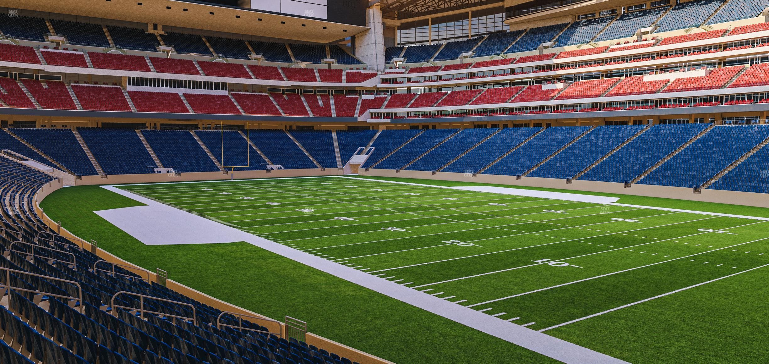 NRG Stadium - Section 121 Seat View