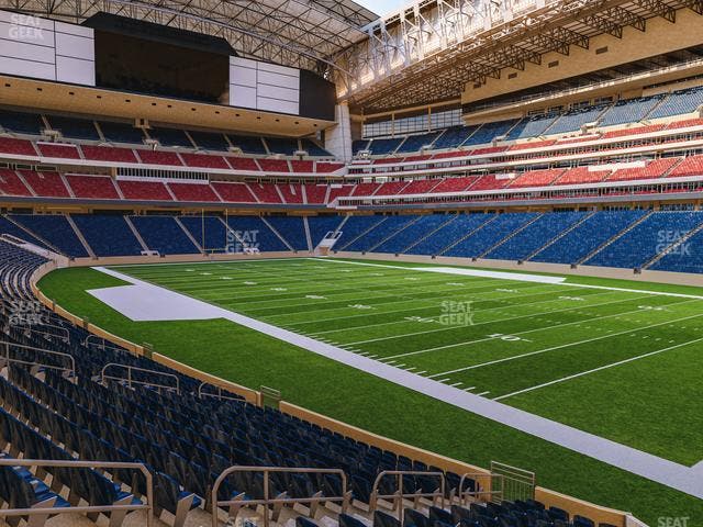 NRG Stadium - Section 121 Seat View