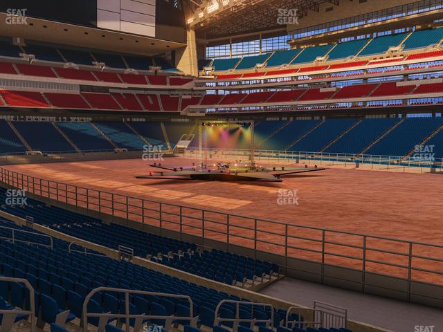 NRG Stadium - Section 122 Seat View NRG Stadium - Section 122 Seat View