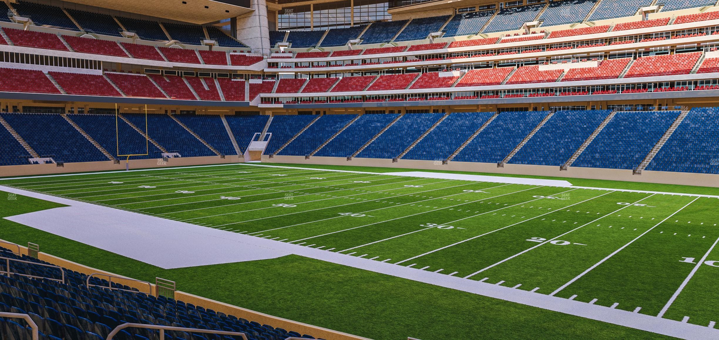 NRG Stadium - Section 123 Seat View