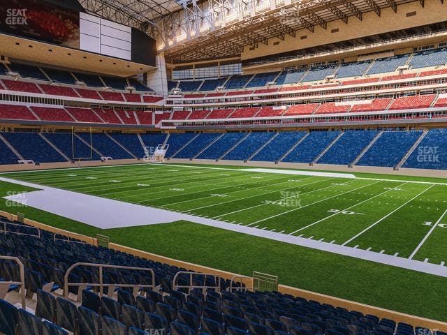 NRG Stadium - Section 123 Seat View