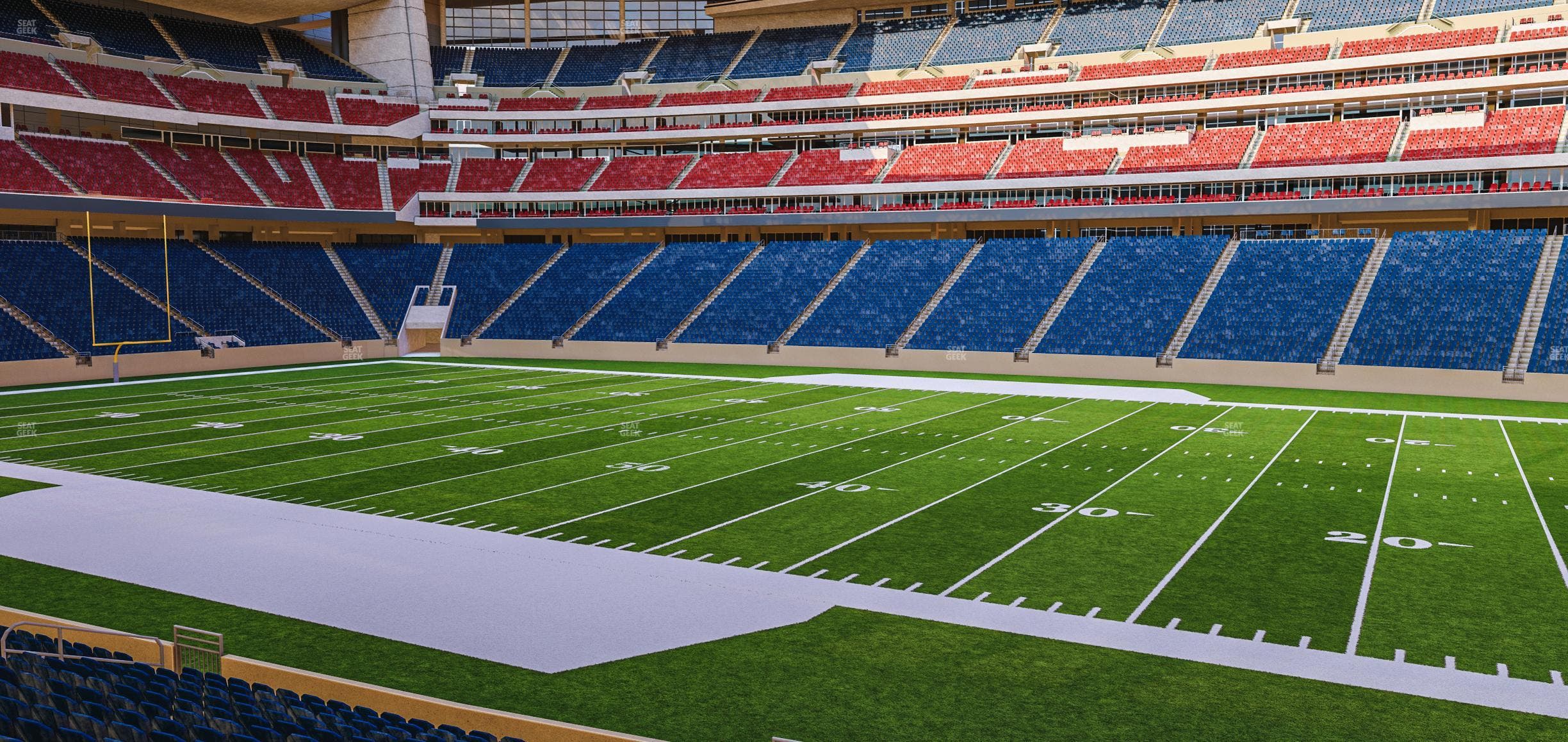 NRG Stadium - Section 124 Seat View