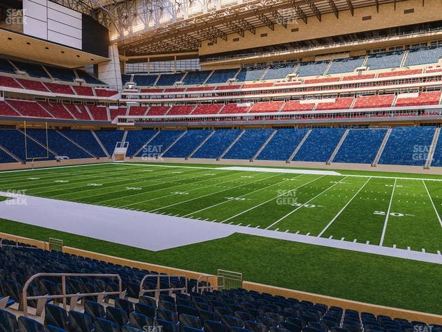 NRG Stadium - Section 124 Seat View