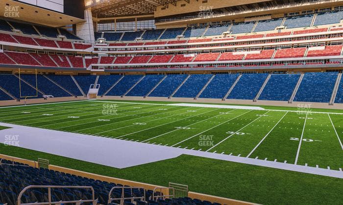 NRG Stadium - Section 124 Seat View