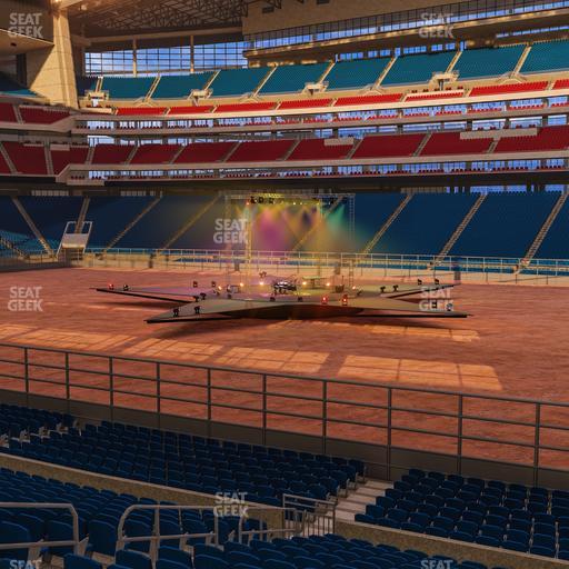 NRG Stadium - Section 124 Seat View