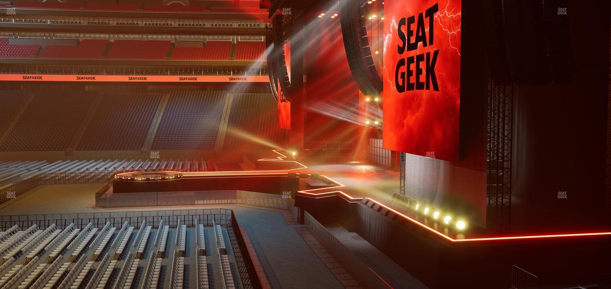 NRG Stadium - Section 124 Seat View