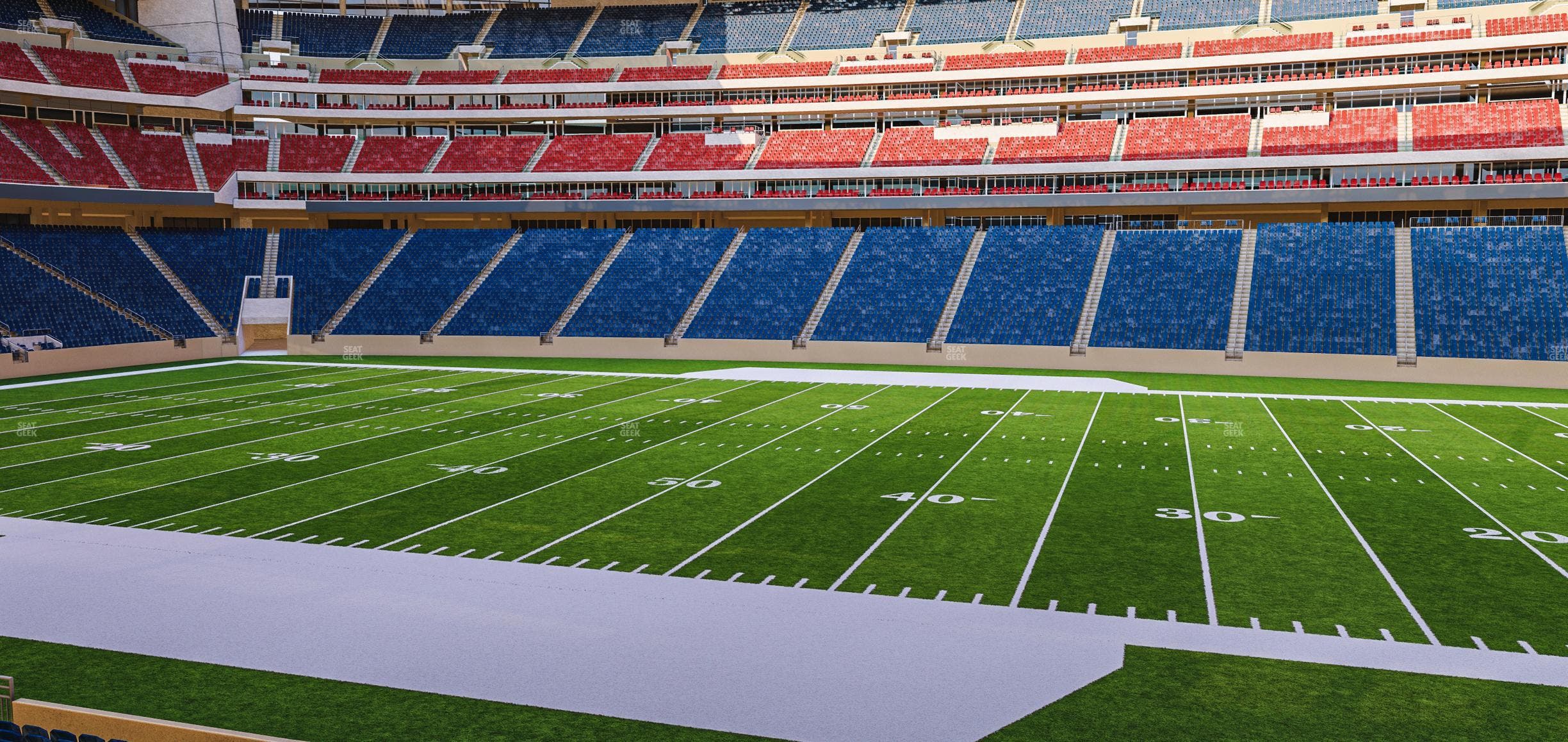 NRG Stadium - Section 125 Seat View