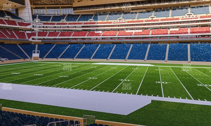 NRG Stadium - Section 125 Seat View