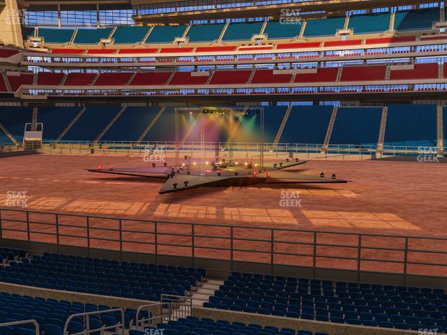 NRG Stadium - Section 125 Seat View NRG Stadium - Section 125 Seat View