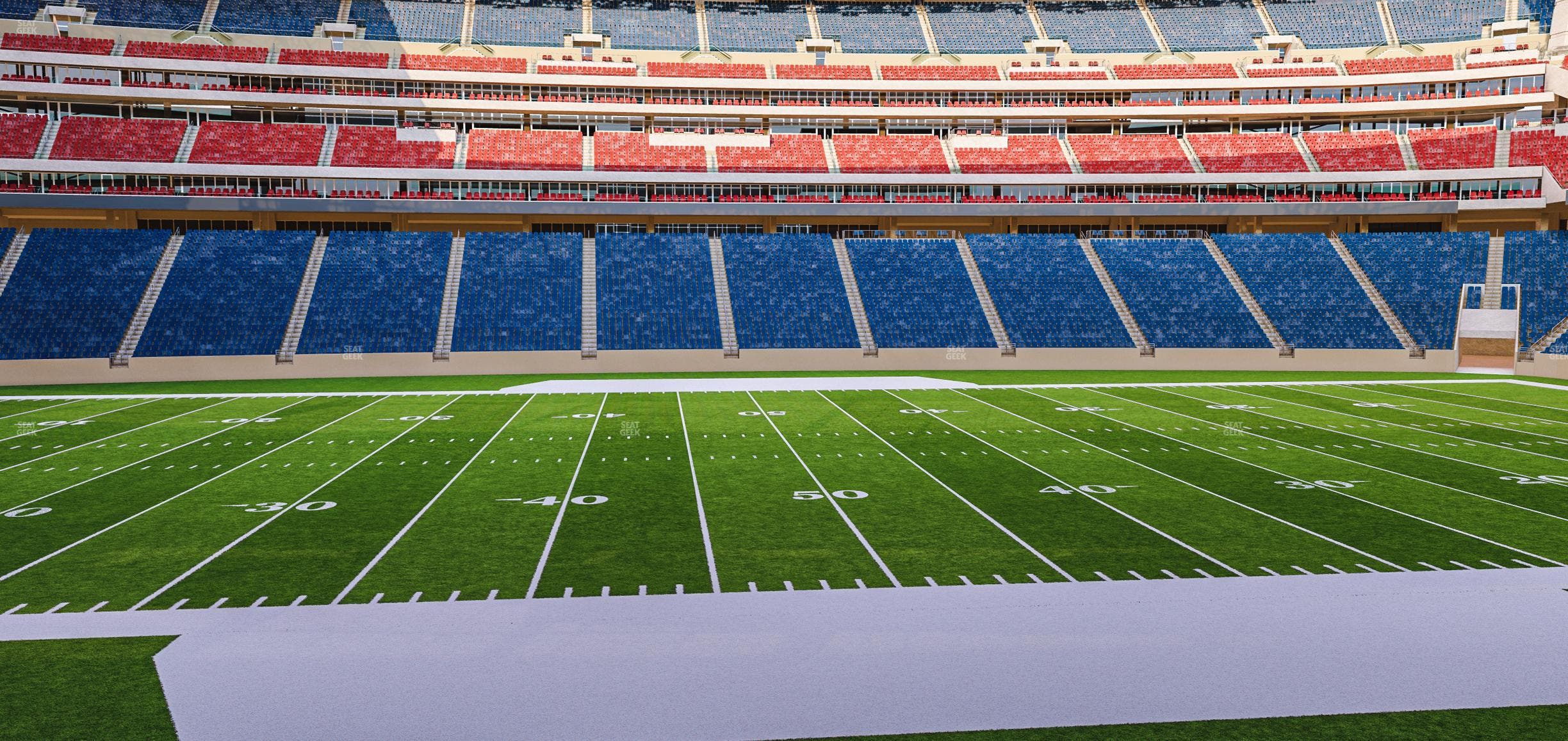 NRG Stadium - Section 127 Seat View