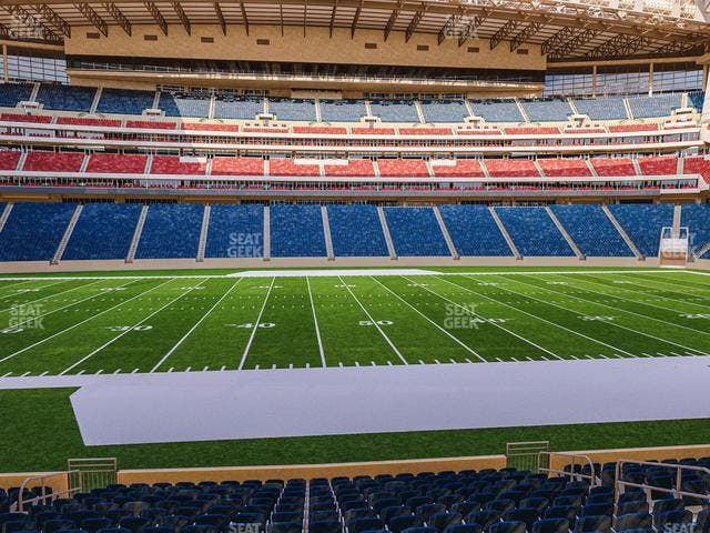 NRG Stadium - Section 127 Seat View