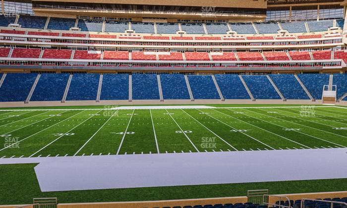 NRG Stadium - Section 127 Seat View