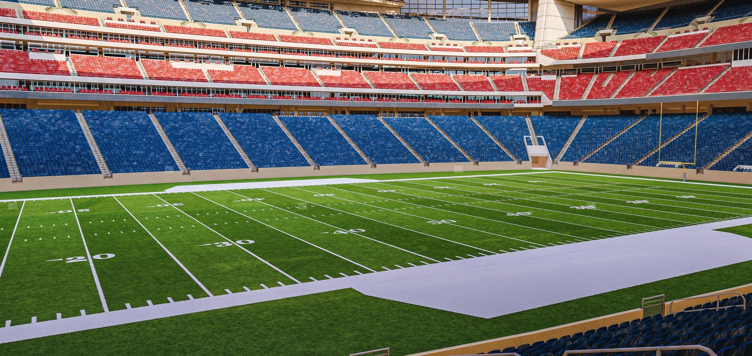 NRG Stadium - Section 129 Seat View