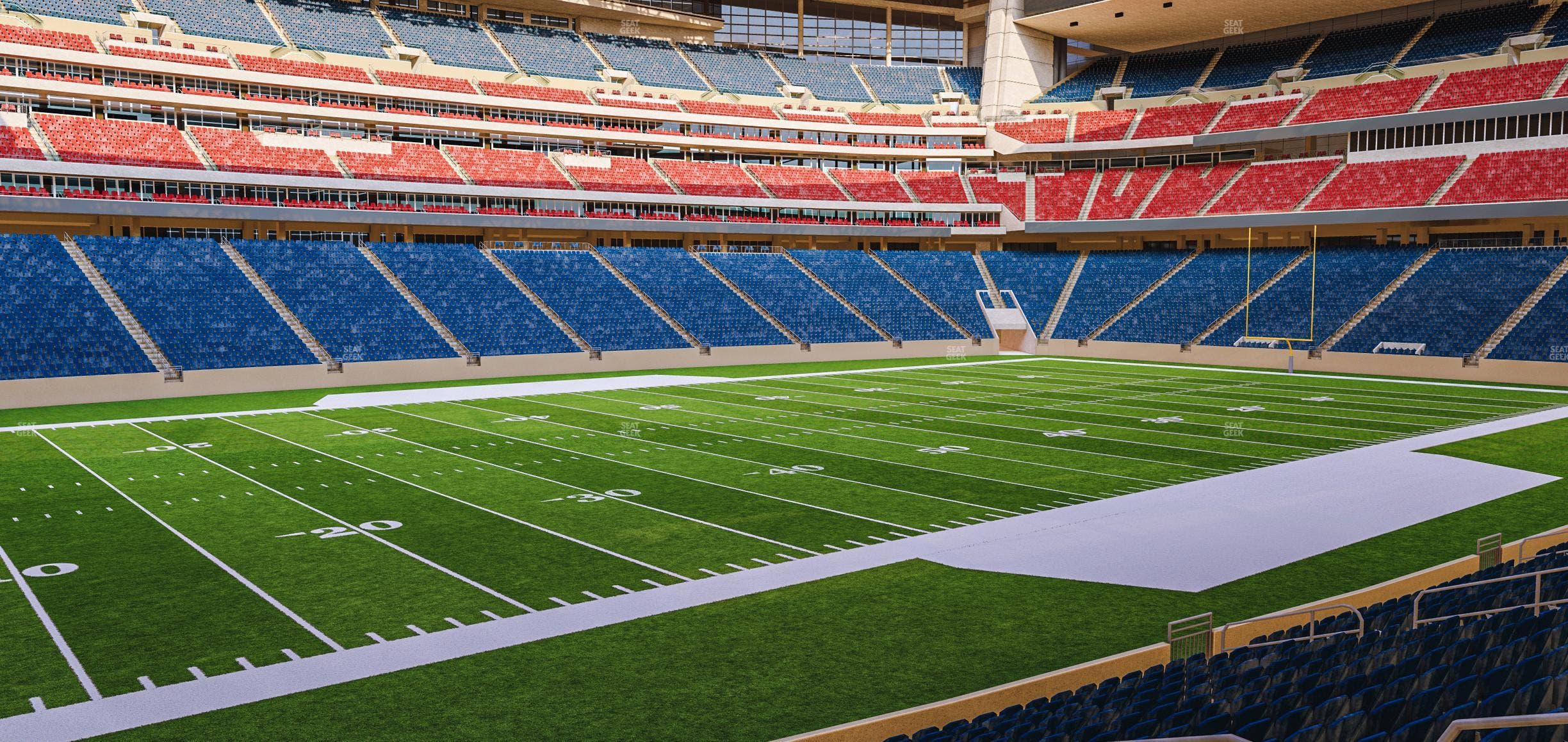 NRG Stadium - Section 130 Seat View