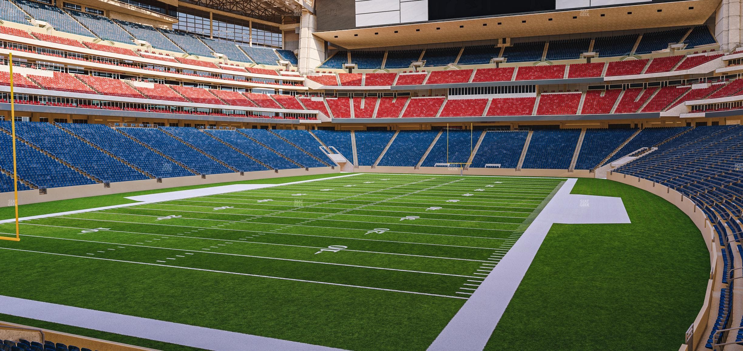 NRG Stadium - Section 134 Seat View