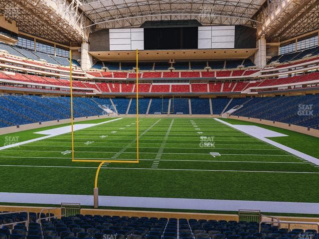 NRG Stadium - Section 136 Seat View