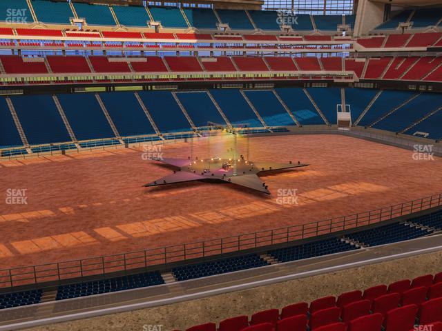 NRG Stadium - Section 340 Seat View NRG Stadium - Section 340 Seat View