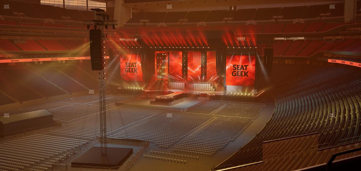 NRG Stadium - Section 345 Seat View