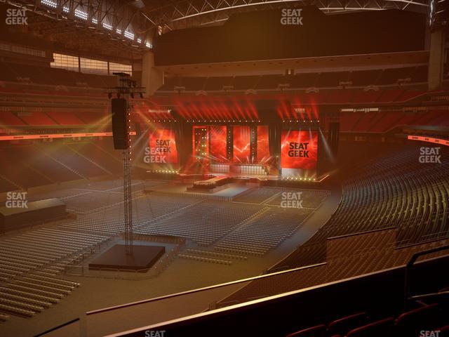 NRG Stadium - Section 345 Seat View