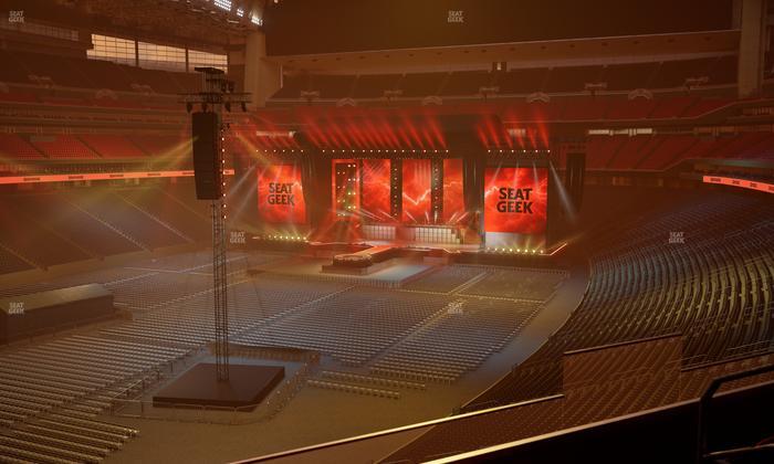 NRG Stadium - Section 345 Seat View