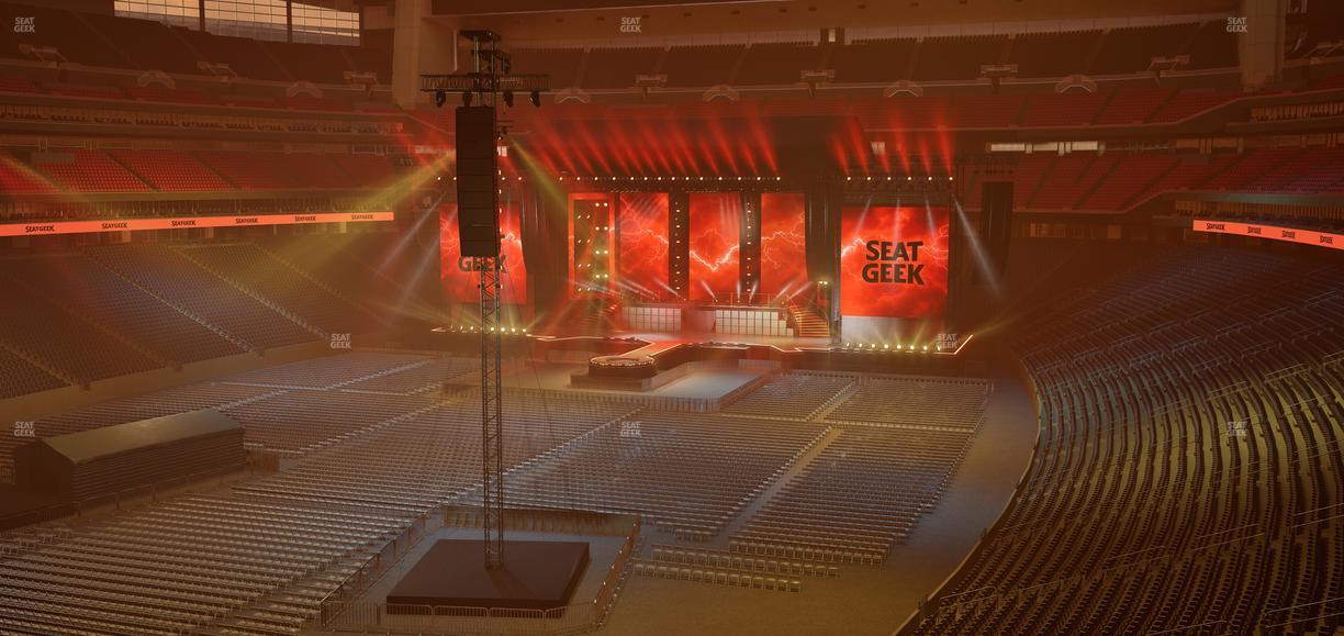 NRG Stadium - Section 347 Seat View