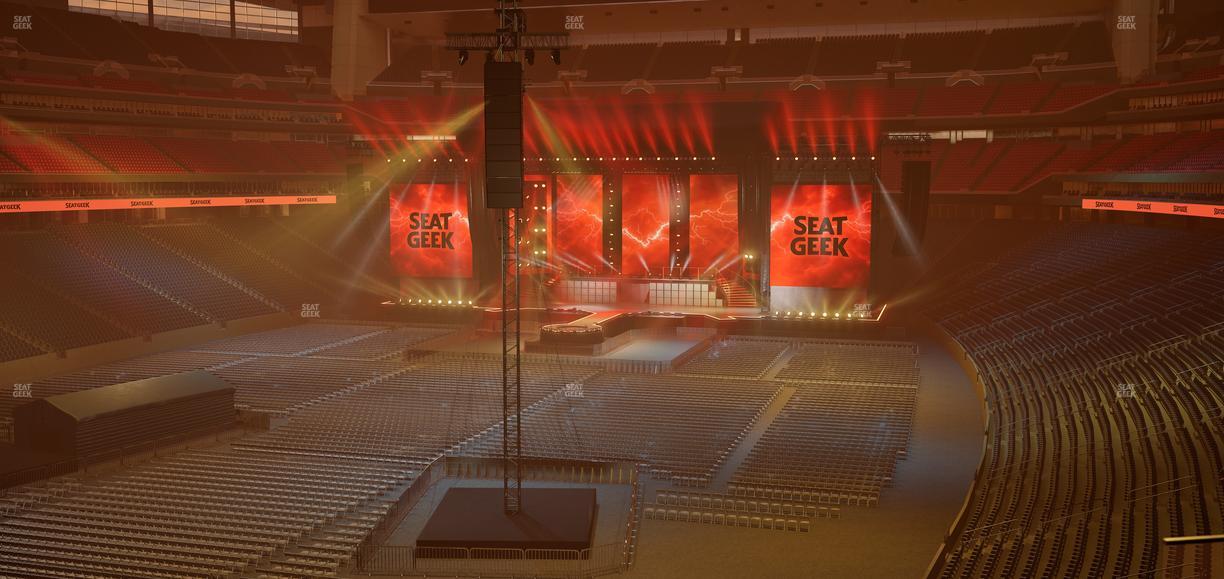 NRG Stadium - Section 348 Seat View