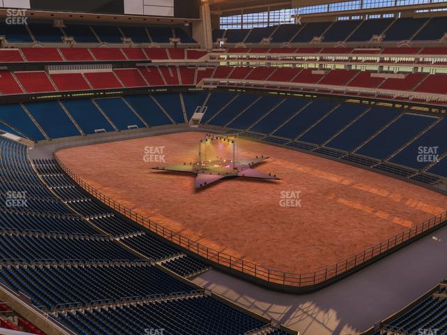 NRG Stadium - Section 501 Seat View NRG Stadium - Section 501 Seat View