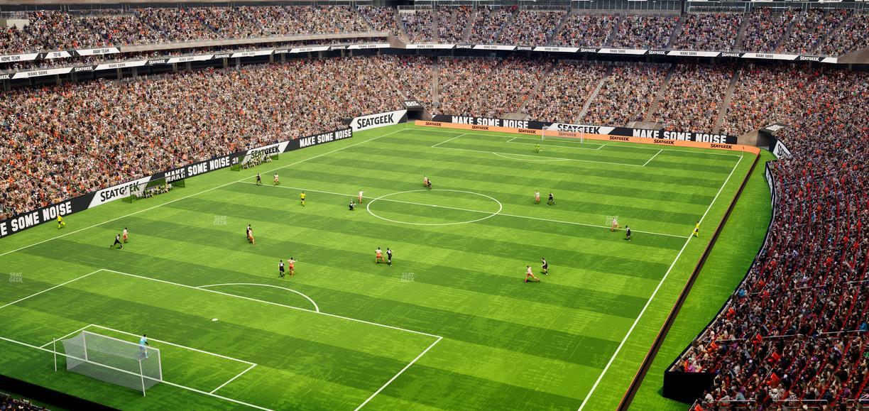 NRG Stadium - Section 517 Seat View