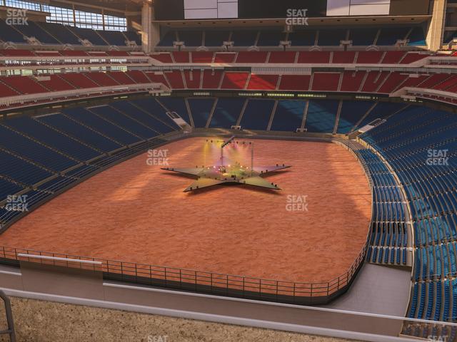 NRG Stadium - Section 519 Seat View NRG Stadium - Section 519 Seat View