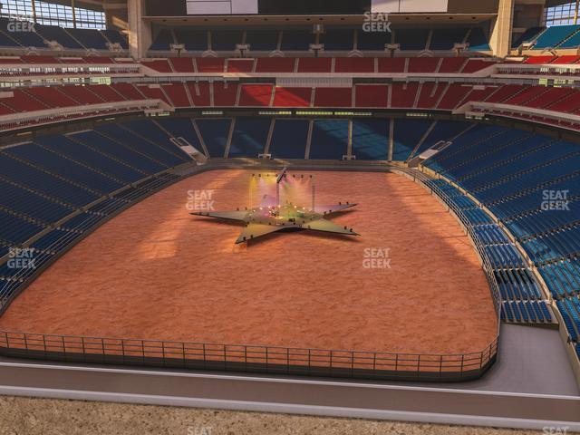 NRG Stadium - Section 520 Seat View NRG Stadium - Section 520 Seat View