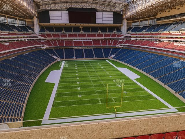 NRG Stadium - Section 522 Seat View