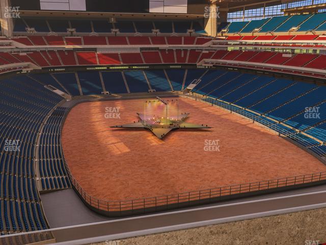 NRG Stadium - Section 523 Seat View NRG Stadium - Section 523 Seat View