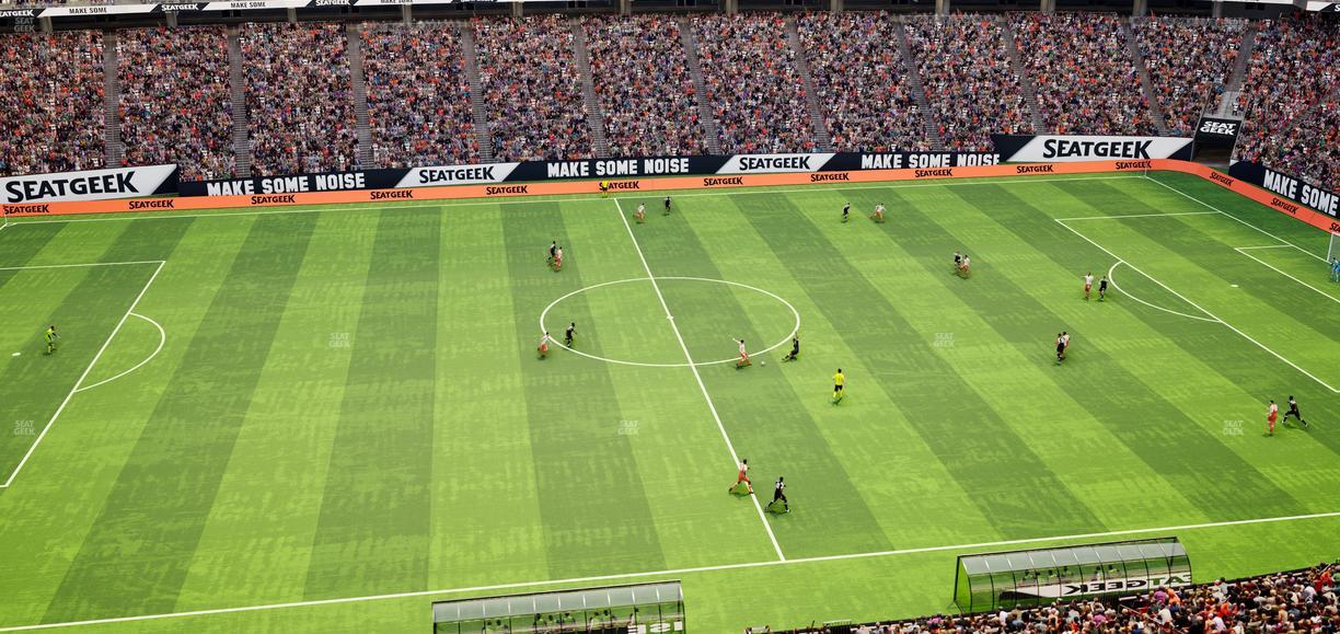 NRG Stadium - Section 535 Seat View