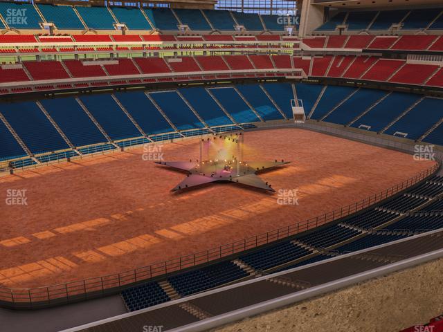 NRG Stadium - Section 538 Seat View NRG Stadium - Section 538 Seat View