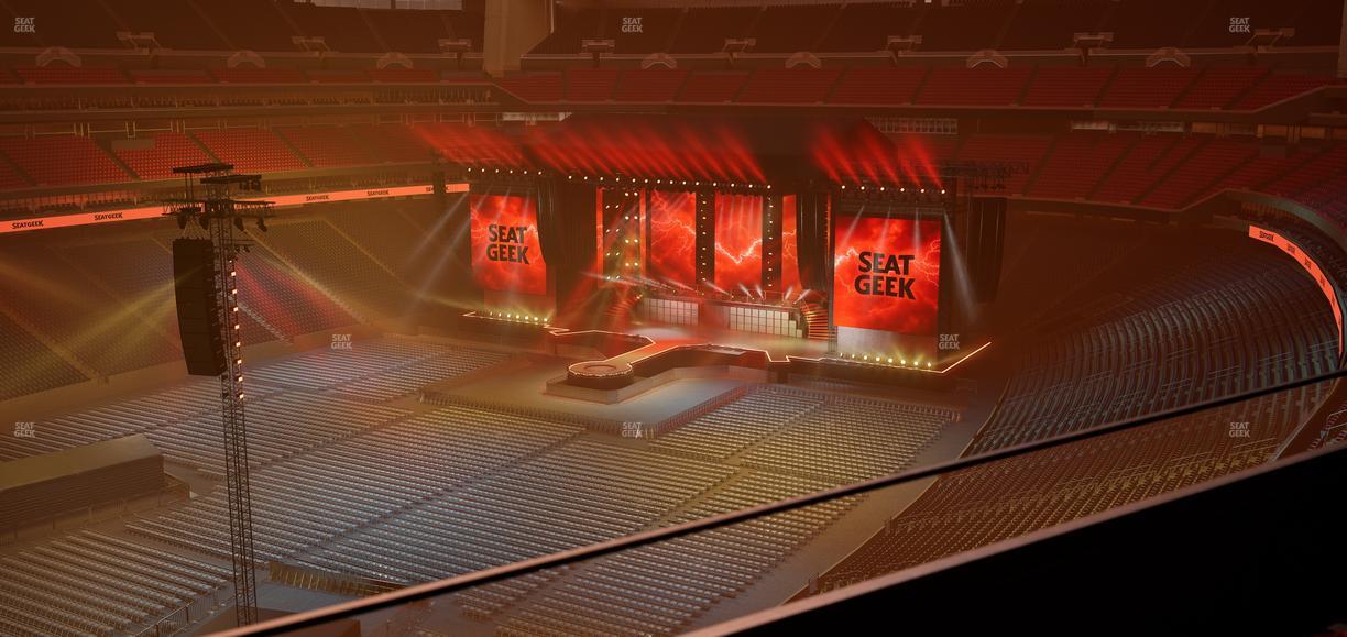 NRG Stadium - Section 540 Seat View