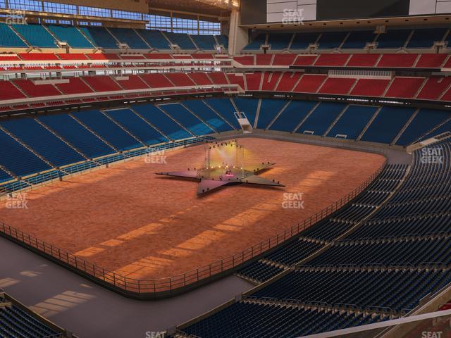 NRG Stadium - Section 541 Seat View NRG Stadium - Section 541 Seat View