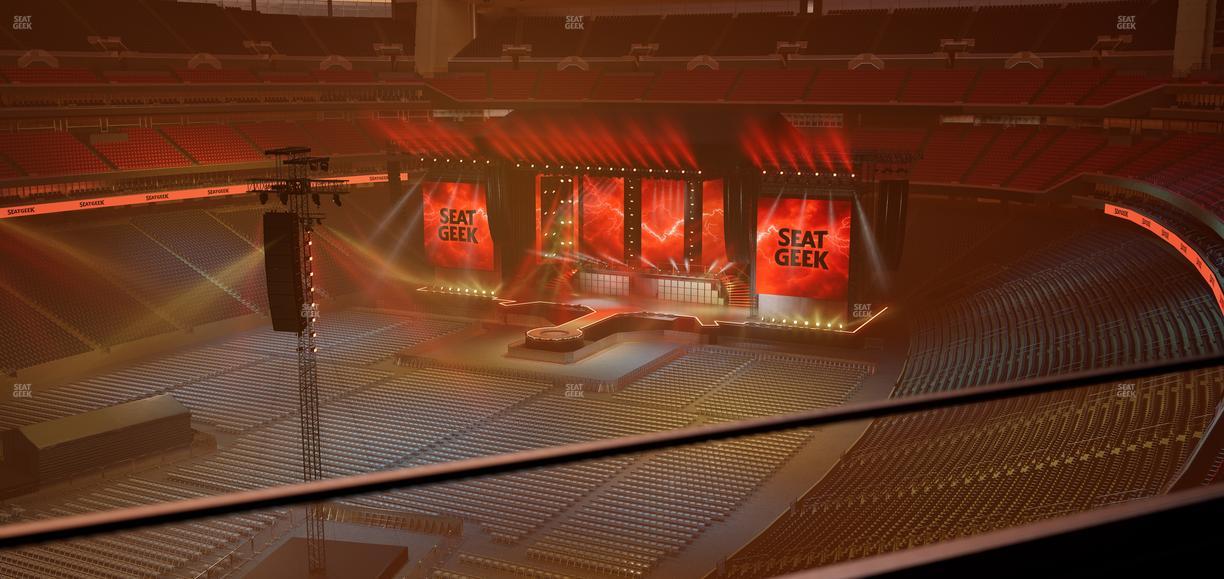 NRG Stadium - Section 541 Seat View